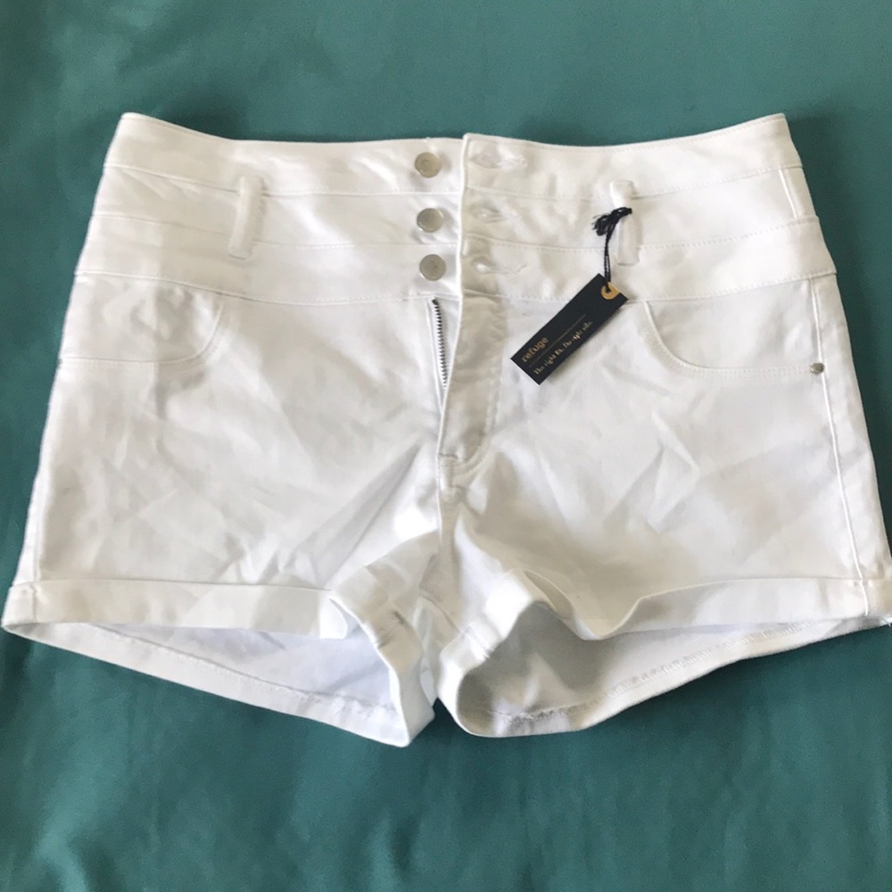 Refuge high waisted shortie shorts